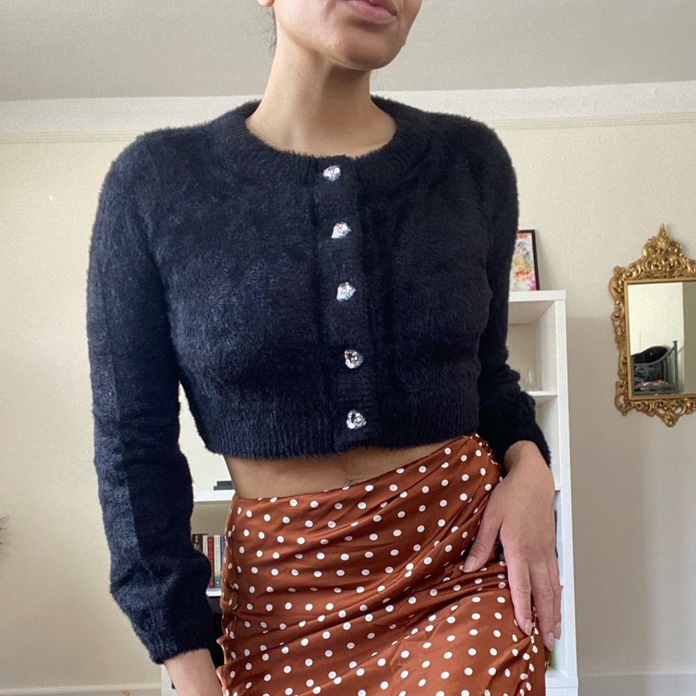 NWOT Rumors Fuzzy Sweater